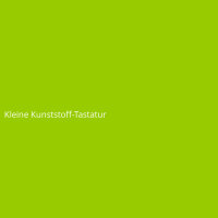 Kleine Kunststoff-Tastatur