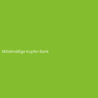 Mittelmäßige Kupfer-Bank