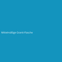 Mittelmäßige Granit-Flasche